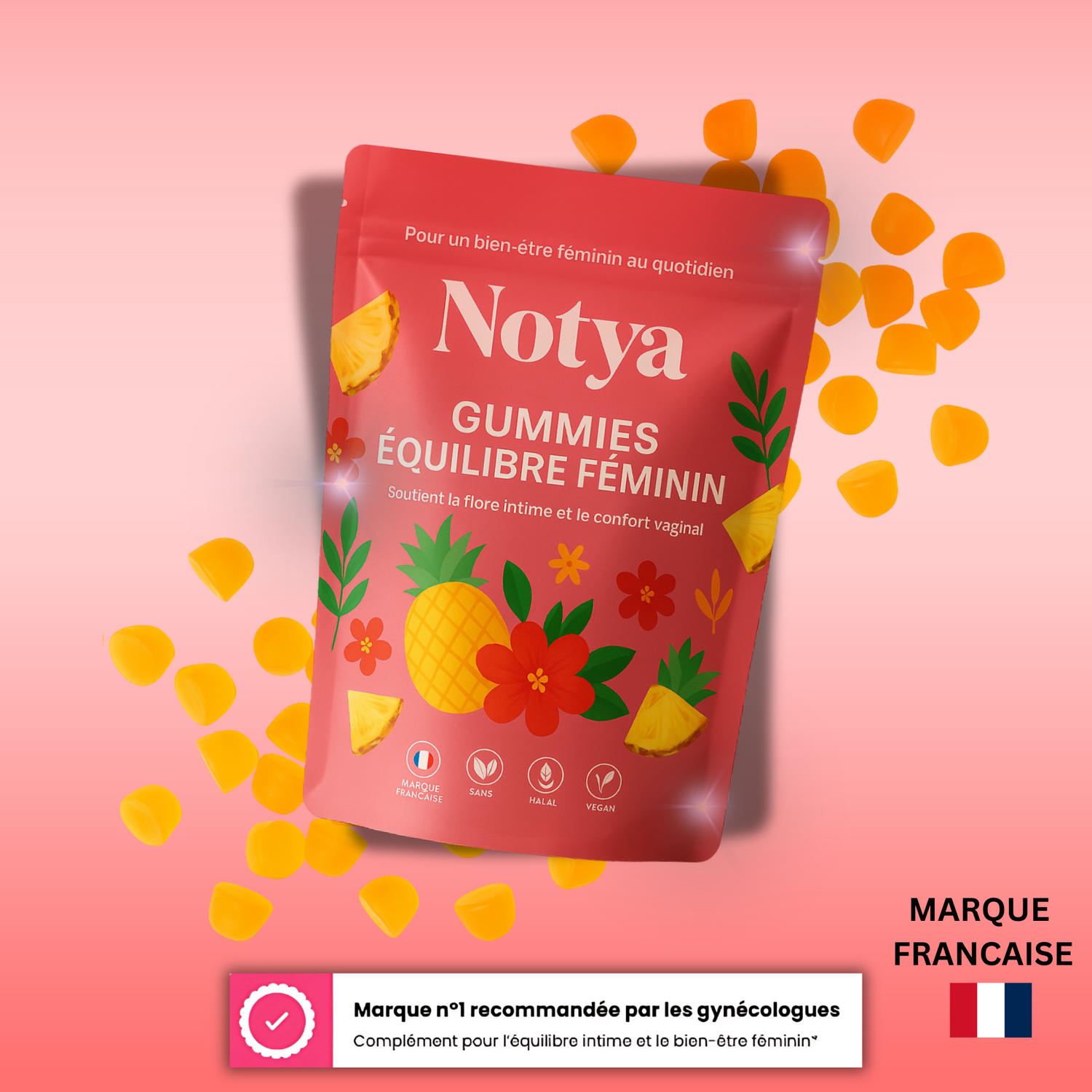Gummies Équilibre Féminin | Ananas